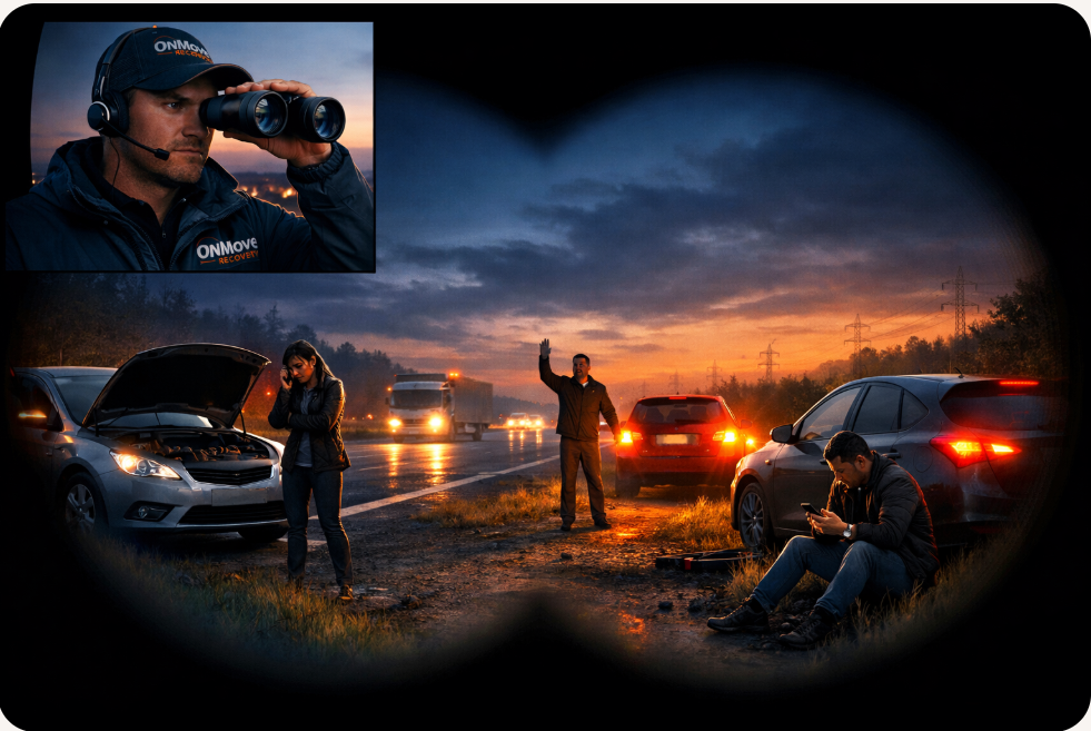 Stranded motorists being located by OnMove Recovery