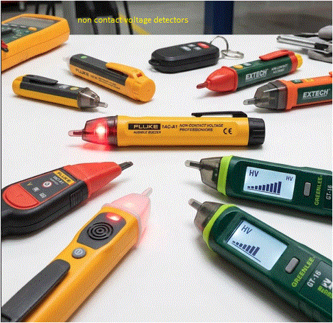 Non-Contact Voltage Detectors & Multimeters (CAT IV / 1,000V)