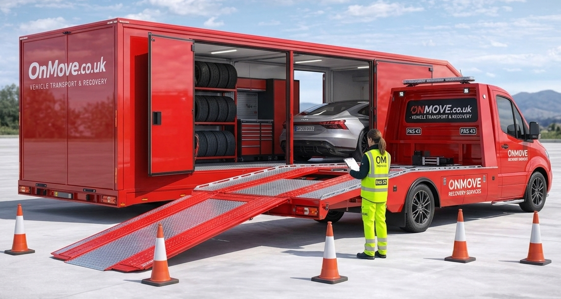 OnMove Sprinter and Enclosed Trailer