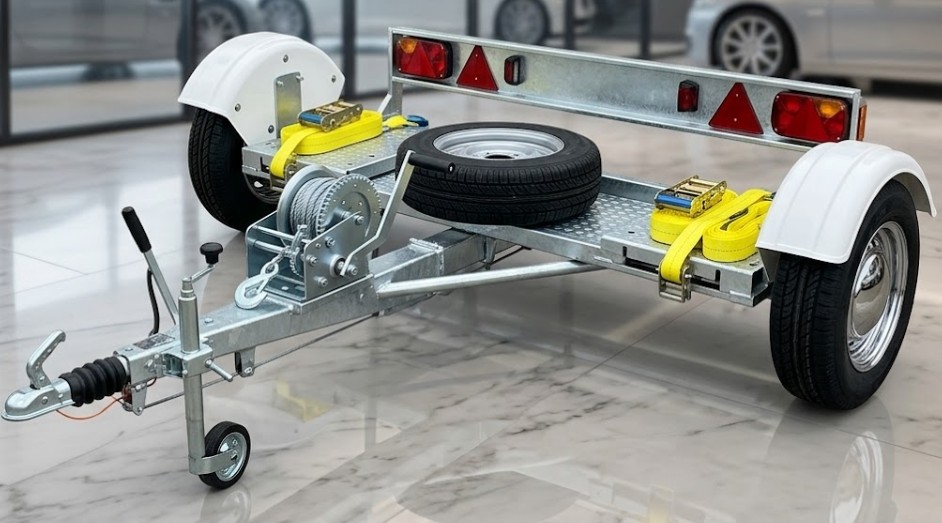 Lightweight Auto Transport Tow Dolly ,
